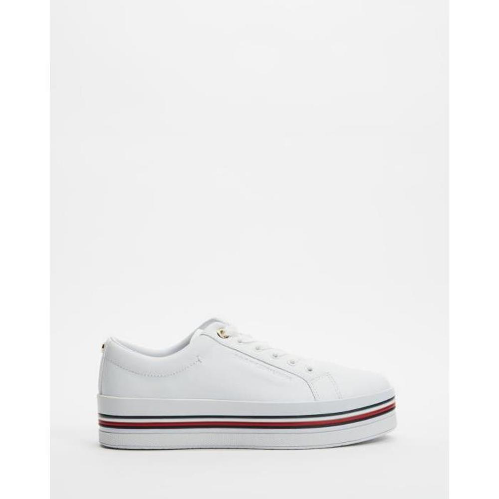 Tommy Hilfiger Corporate Flatform Cupsole Sneakers TO336SH22TXT