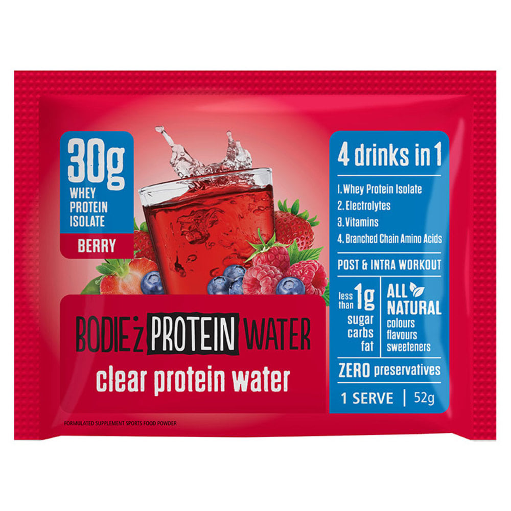 보디즈 클리어 프로틴 파우더 베리 30g Bodiez Clear Protein Powder Berry Sachet 30g