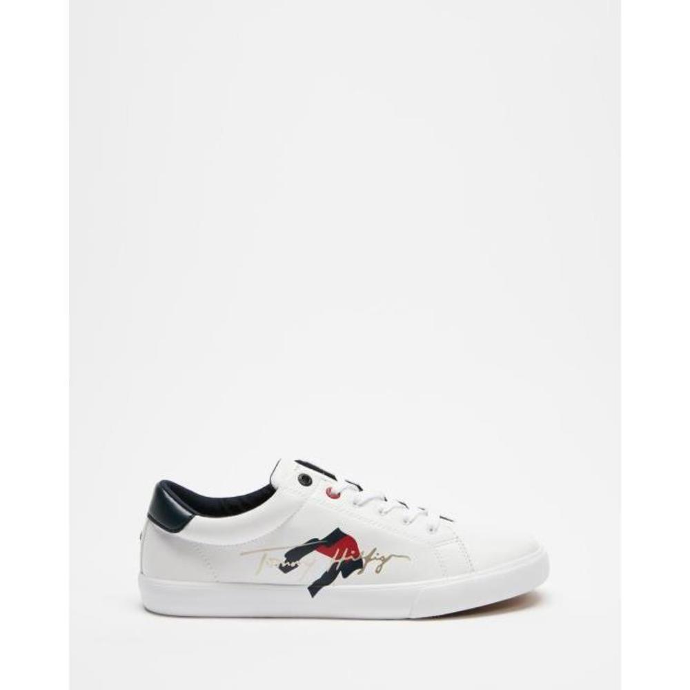 Tommy Hilfiger Flag Signature Sneakers TO336SH90NEF