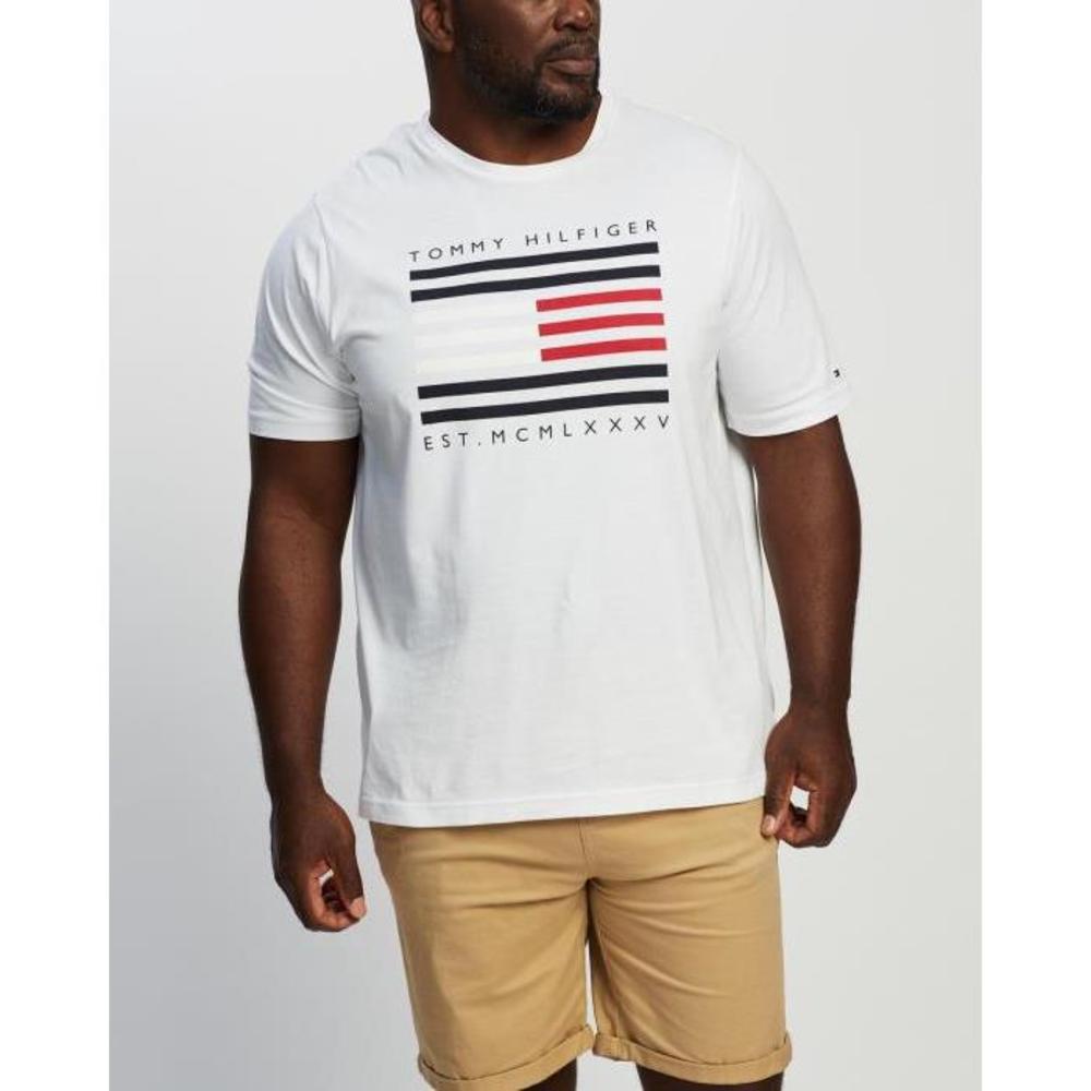 Tommy Hilfiger Plus Flag Lines Tee TO336AA18CBP