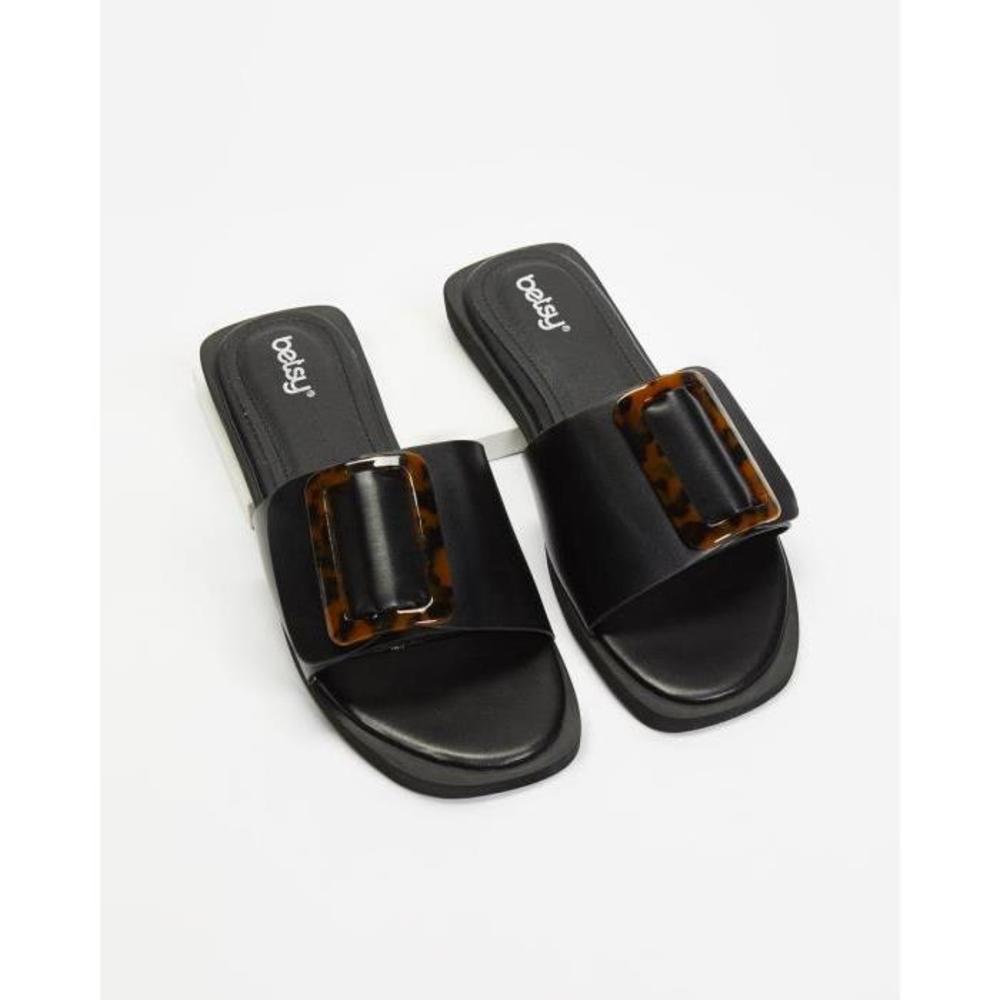 Betsy Buckle Slides BE248SH67UYM