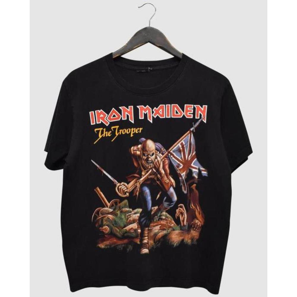 The People Vs. Iron Maiden The Trooper Vintage Tee TH850AA51EFW