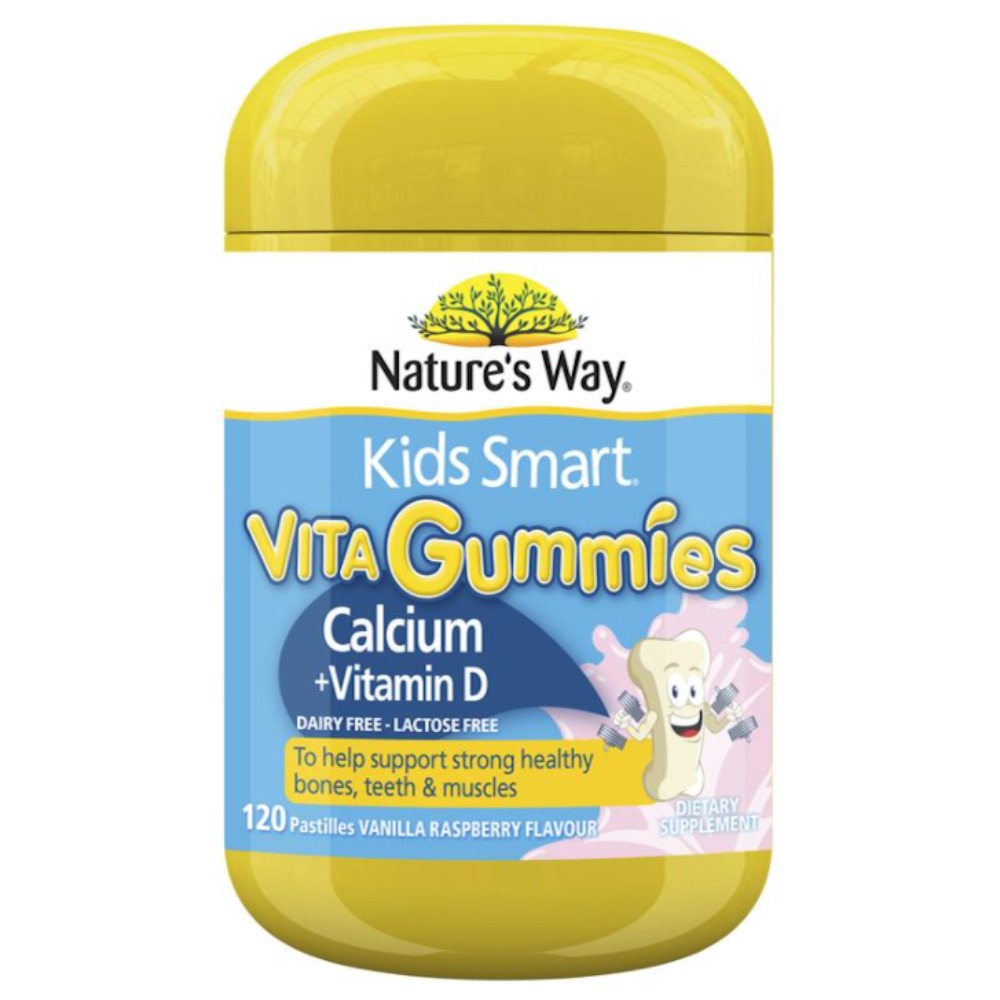 네이쳐스웨이 키즈스마트 비타구미 칼슘 120정(바닐라맛) NATURES WAY KIDS VITA GUMMIES CALCIUM 120c(VANILA)