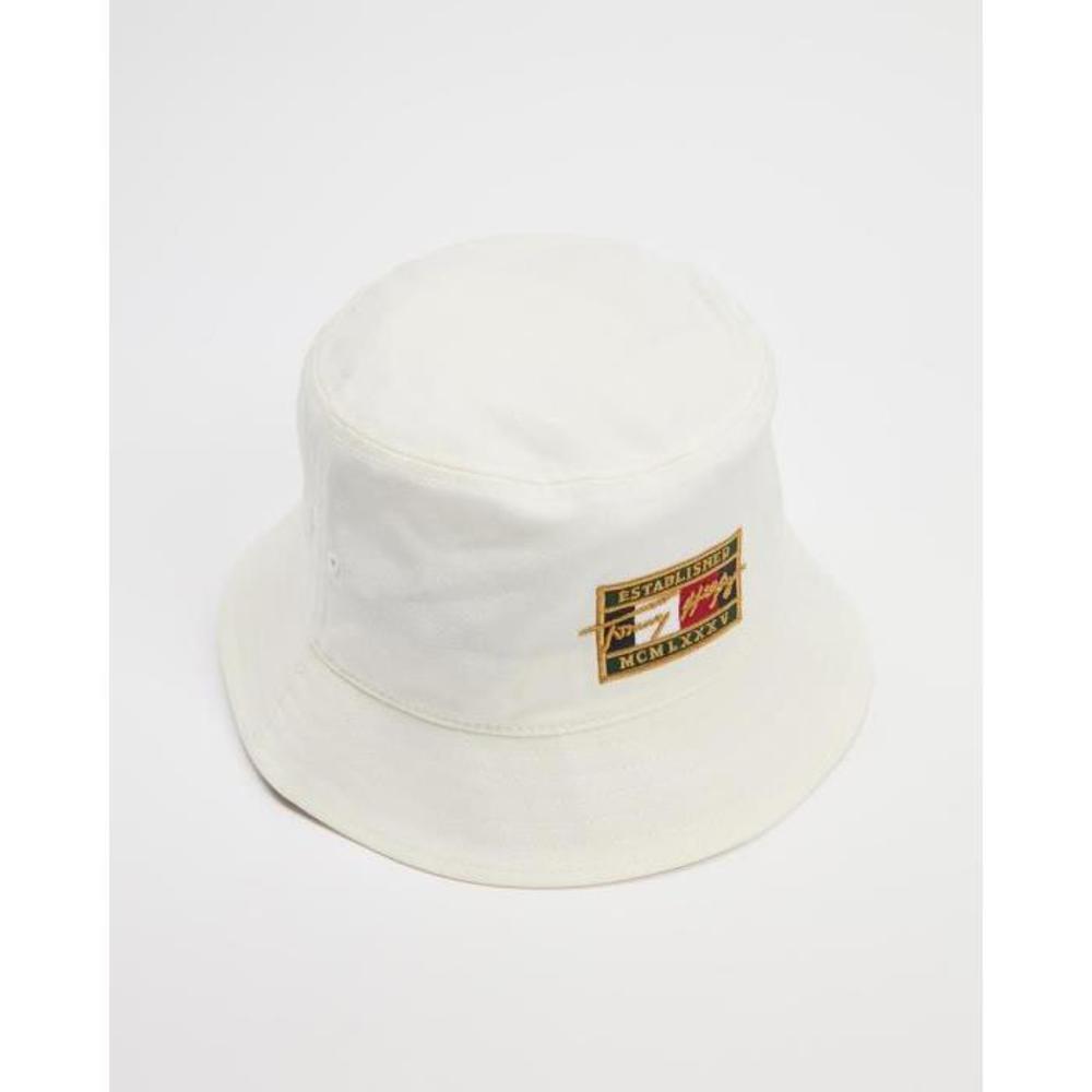 Tommy Hilfiger Patch Signature Bucket Hat TO336AC68YJN