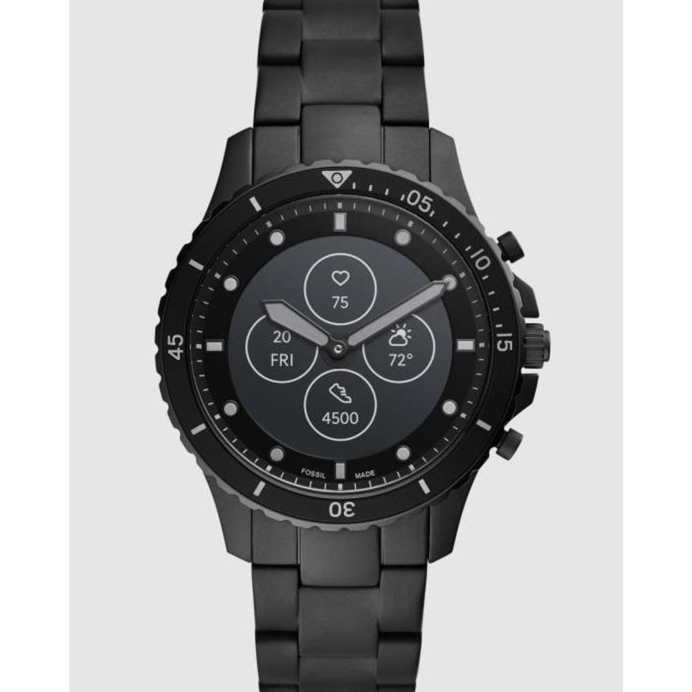 Fossil FB-01 Hybrid HR Black Smartwatch FO646AC01FKS