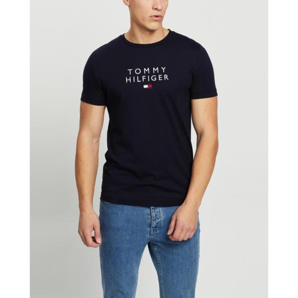 Tommy Hilfiger Stacked Tommy Flag Tee TO336AA62BJT