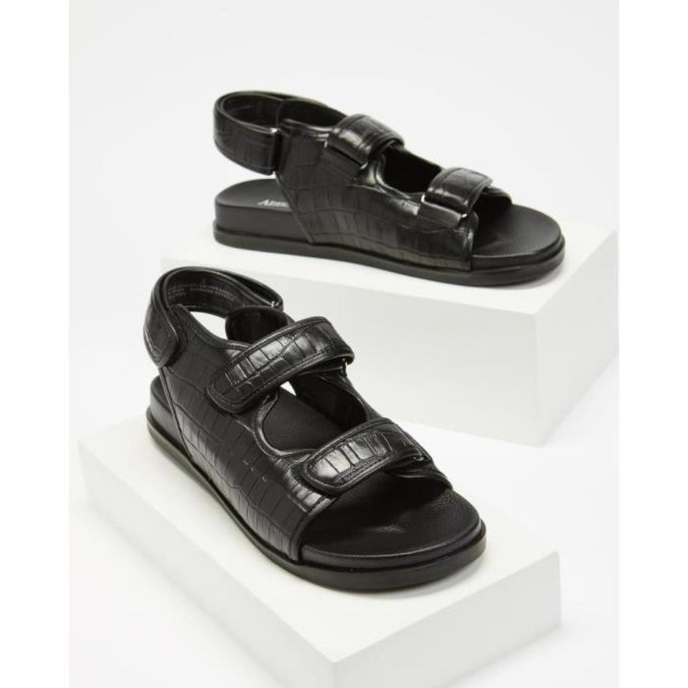 Atmos&amp;Here Zander Leather Sandals AT049SH07RLK