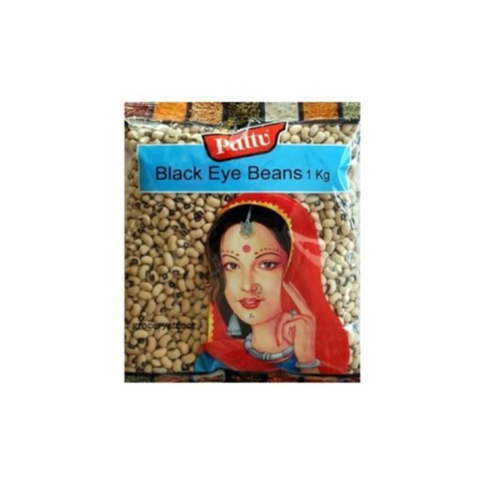 패투 블랙 아이 빈 1kg, Pattu Black Eye Beans 1kg
