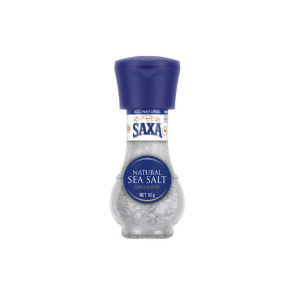 색사 내추럴 씨 솔트 그라인더 90g, Saxa Natural Sea Salt Grinder 90g