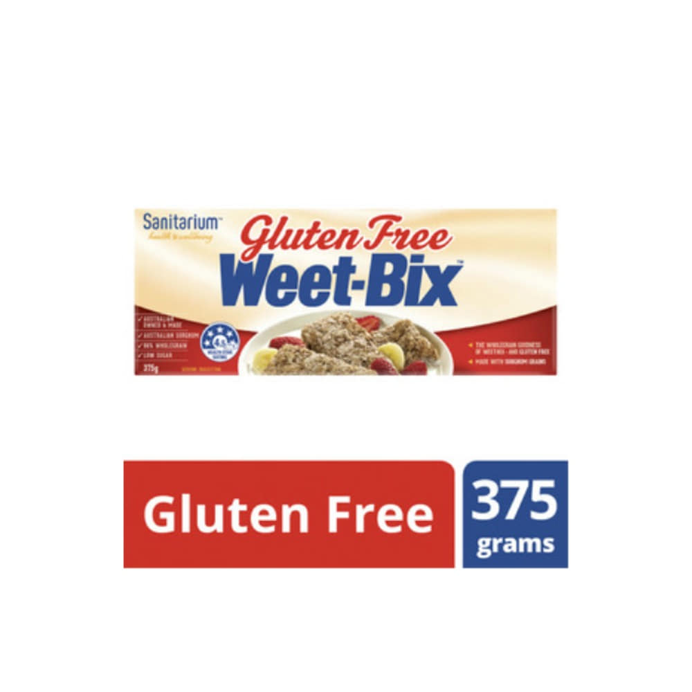 새니테리움 위트빅스 글루텐 프리 브렉퍼스트 시리얼 375g, Sanitarium Weet-Bix Gluten Free Breakfast Cereal 375g