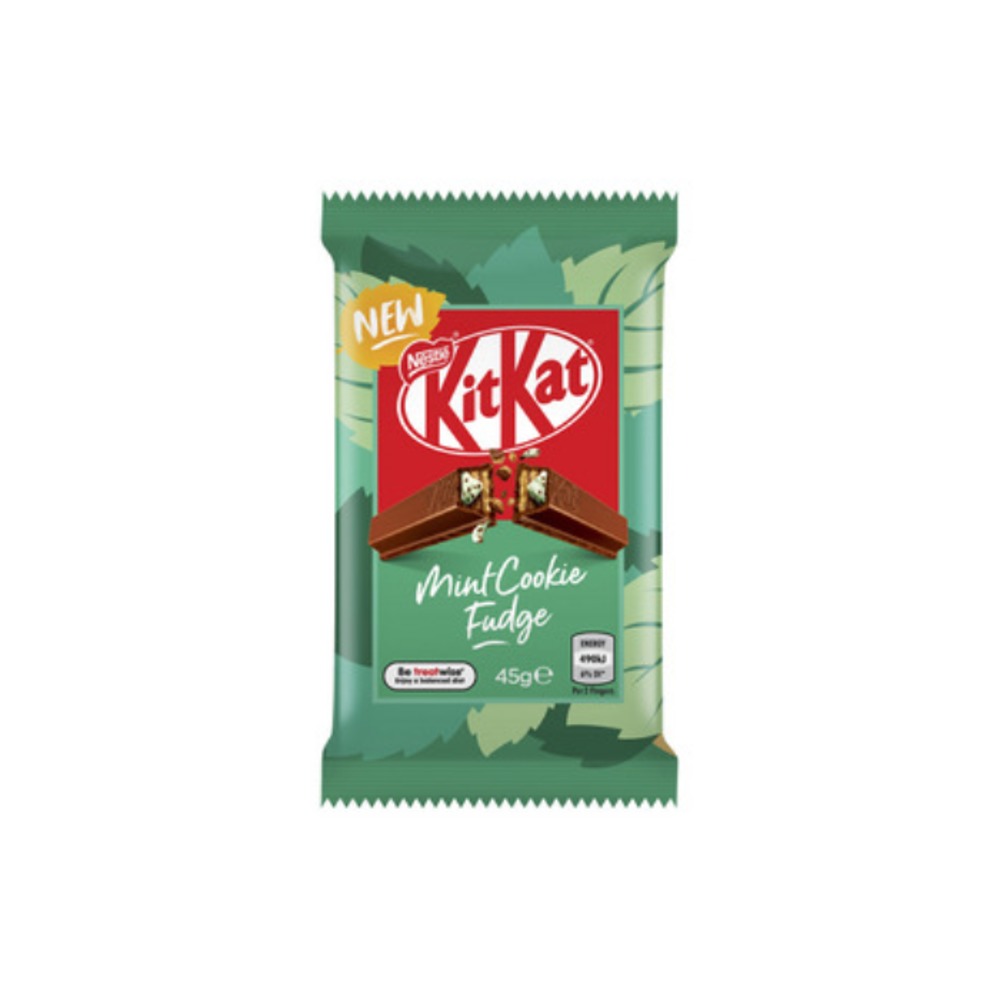 네슬레 킷 캣 민트 쿠키 퍼지 45g, Nestle Kit Kat Mint Cookie Fudge 45g