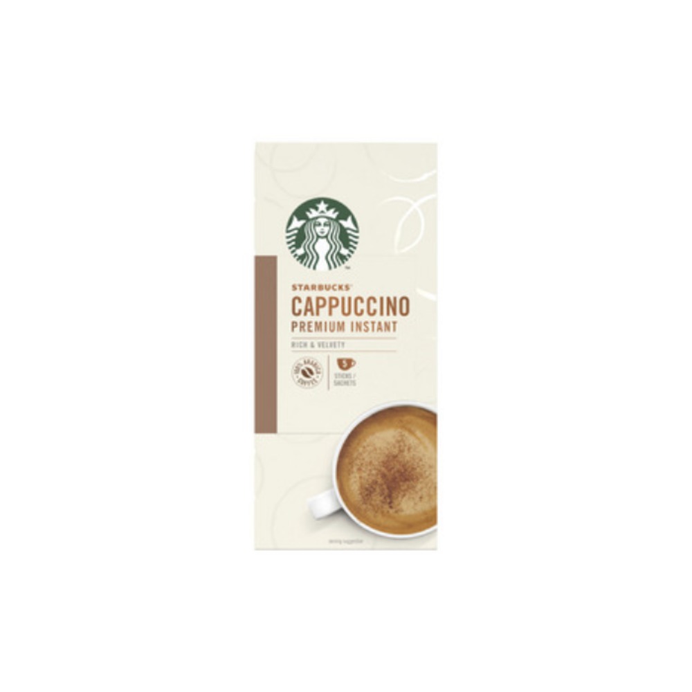 스타벅스 카푸치노 프리미엄 인스턴트 믹시스 5 팩, Starbucks Cappuccino Premium Instant Mixes 5 pack