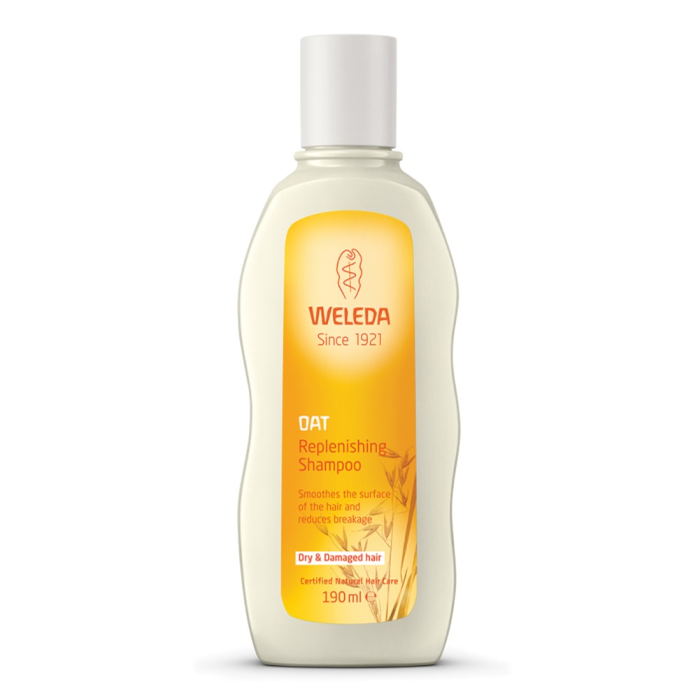 위레다 샴푸 오트 리플레니싱 (드라이 and 데미지드 헤어) 190ml, Weleda Shampoo Oat Replenishing (Dry and Damaged Hair) 190ml