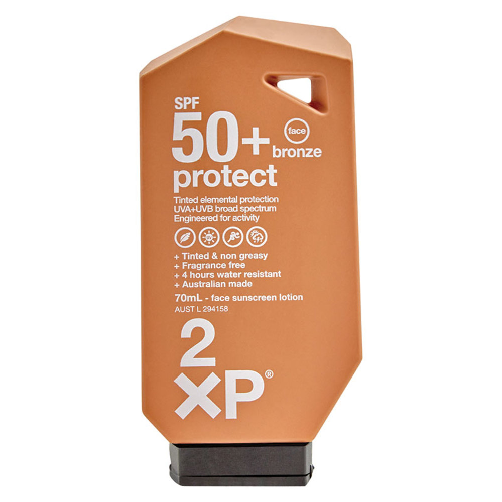 2XP SPF 50+ 프로텍트 페이스 브론즈 로션 70ml, 2XP SPF 50+ Protect Face Bronze Lotion 70ml