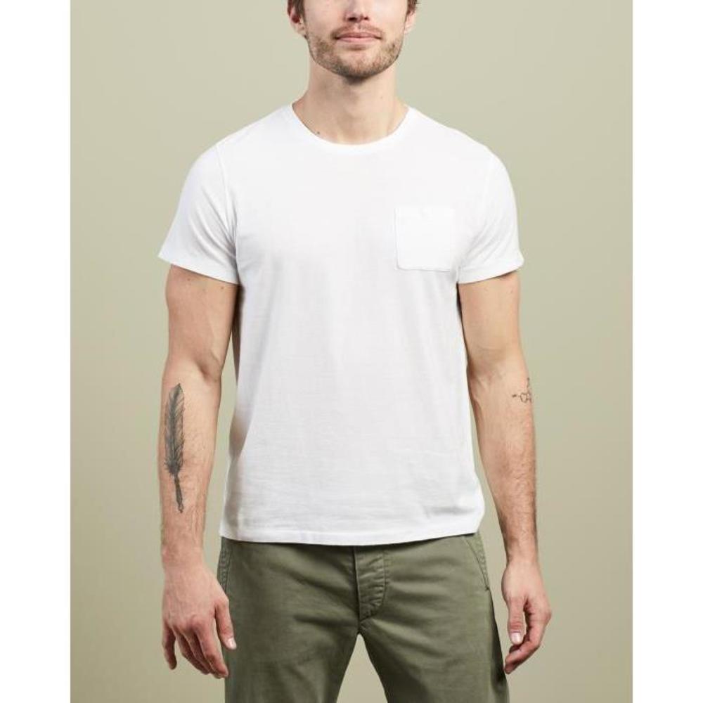 RRL by Ralph Lauren Tube Pocket Short Sleeve T-Shirt RR065AA78XXD