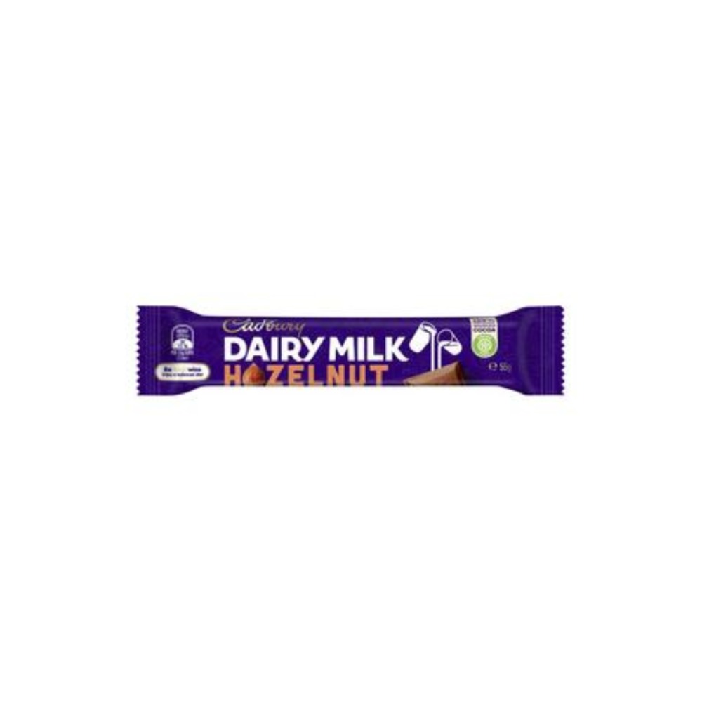 캐드버리 데어리 밀크 헤이즐넛 초코렛 바 55g, Cadbury Dairy Milk Hazelnut Chocolate Bar 55g