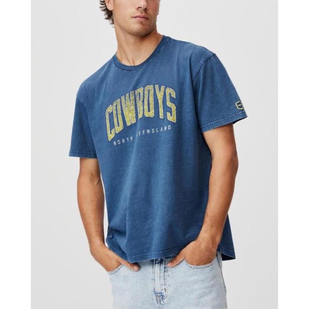 Cotton On NRL Cowboys Collegiate T-Shirt CO362SA34BOB