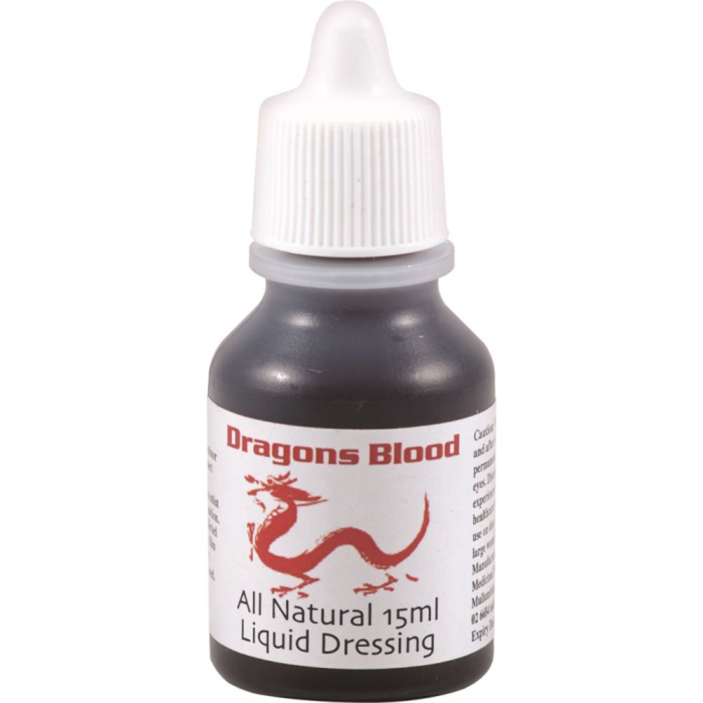 Byron 바이론 베이 메디시널 허브 드래곤스 혈액 (리퀴드 드레싱) 15ml, Byron Bay Medicinal Herbs Dragons Blood (Liquid Dressing) 15ml