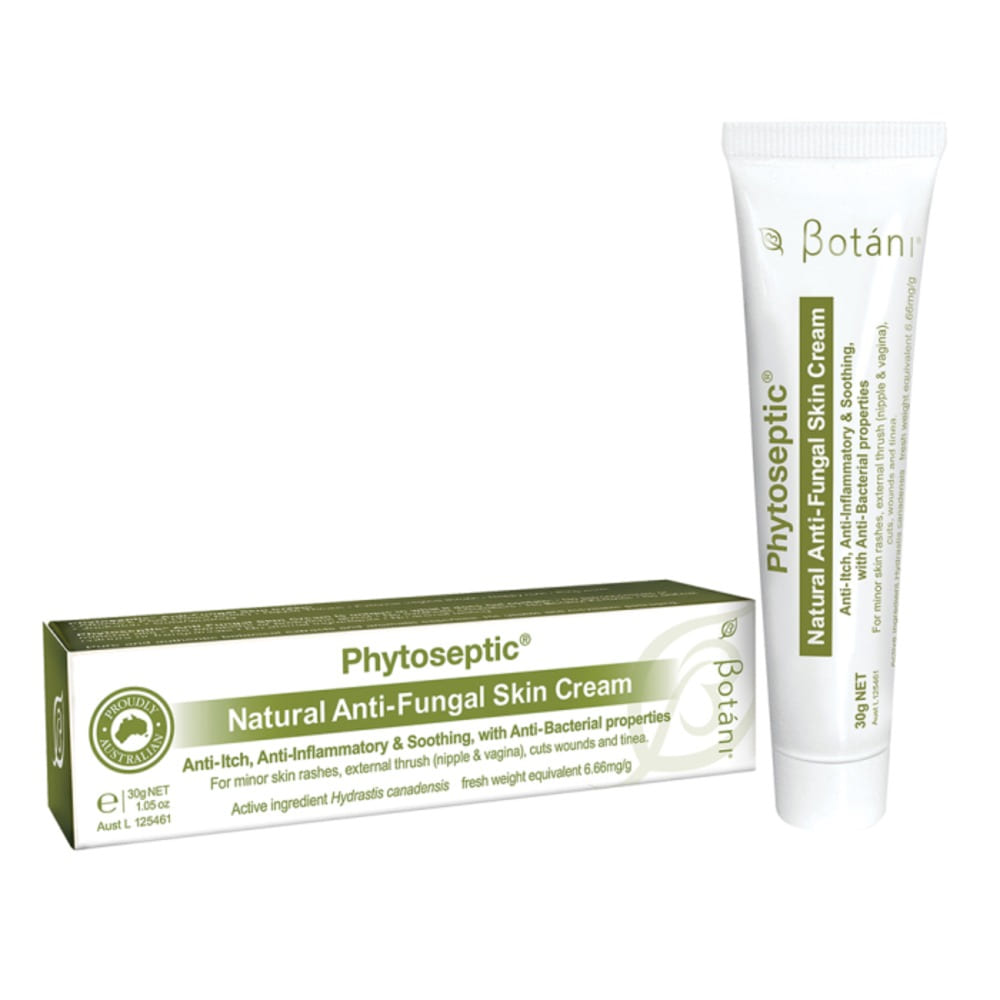 보타니 파이토셉틱 내츄럴 안티-펑갈 스킨 크림 30g, Botani Phytoseptic Natural Anti-Fungal Skin Cream 30g