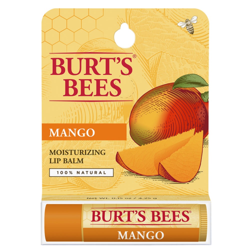 버트 비 립 밤 망고 버터 노리싱 튜브 4.25g, Burts Bees Lip Balm Mango Butter Nourishing Tube 4.25g