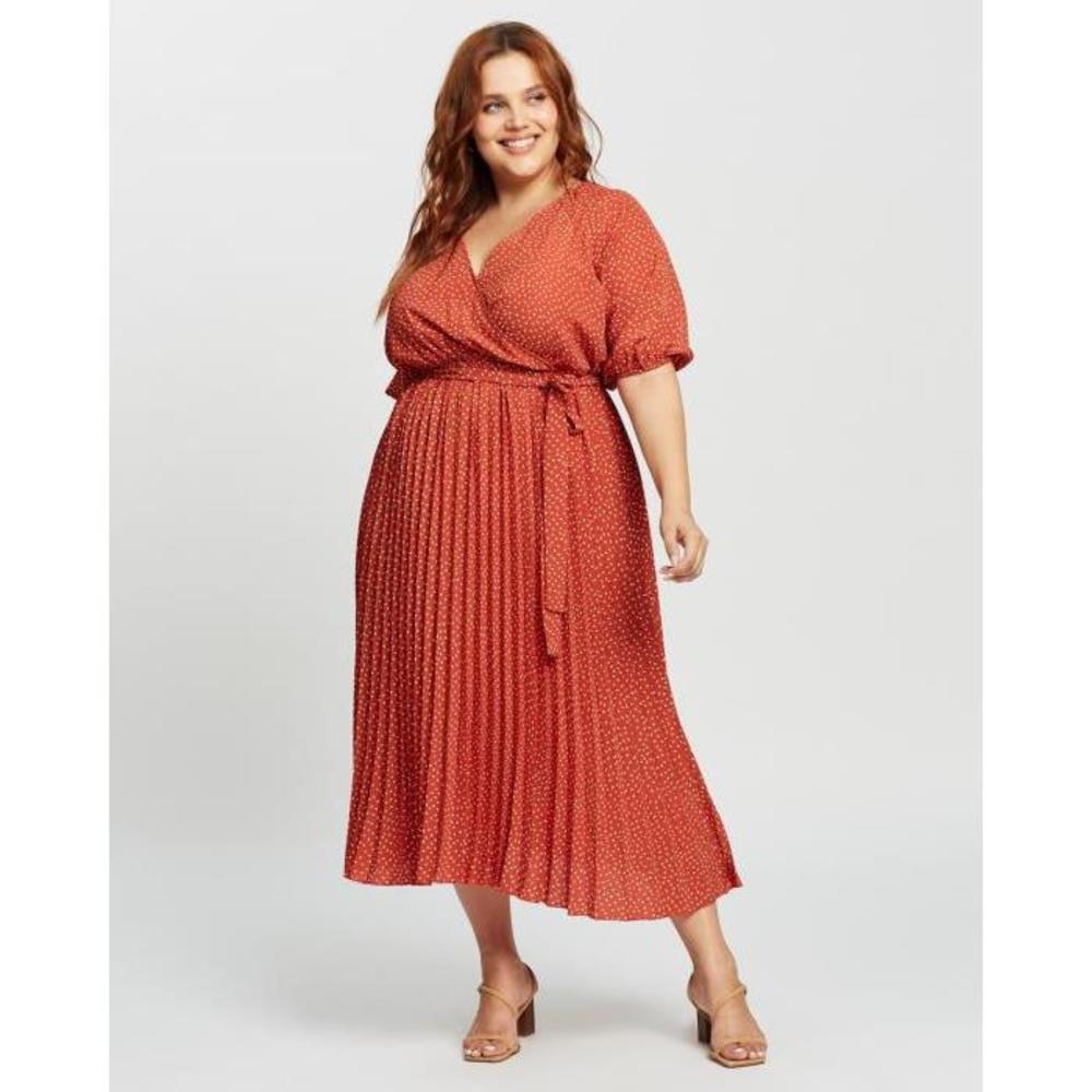 Atmos&amp;Here Curvy Jodie Midi Dress AT763AA13RRY