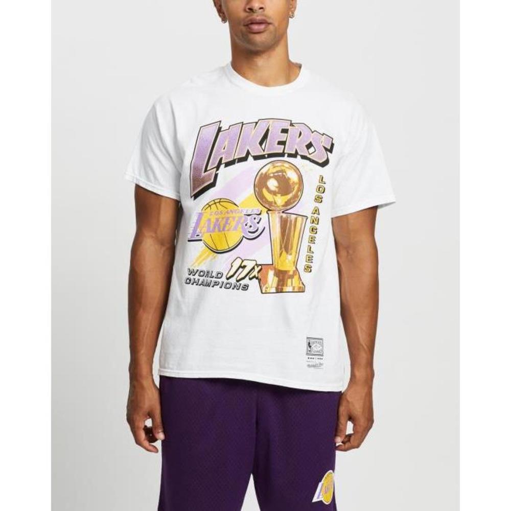 Mitchell &amp; Ness Vintage 17 Times Champs Tee - Los Angeles Lakers MI603SA07FKY