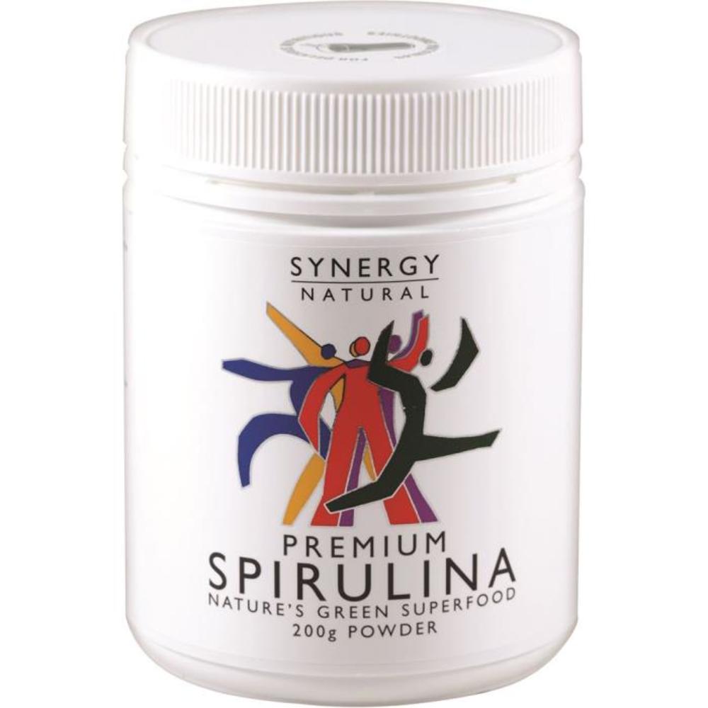 시너지 내츄럴 프리미엄 스피루리나 파우더 200g, Synergy Natural Premium Spirulina Powder 200g