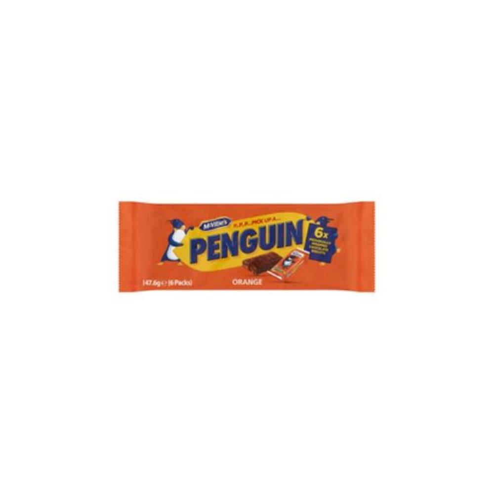 McVities Penguins Multipack Orange Chocolate Biscuits 147g