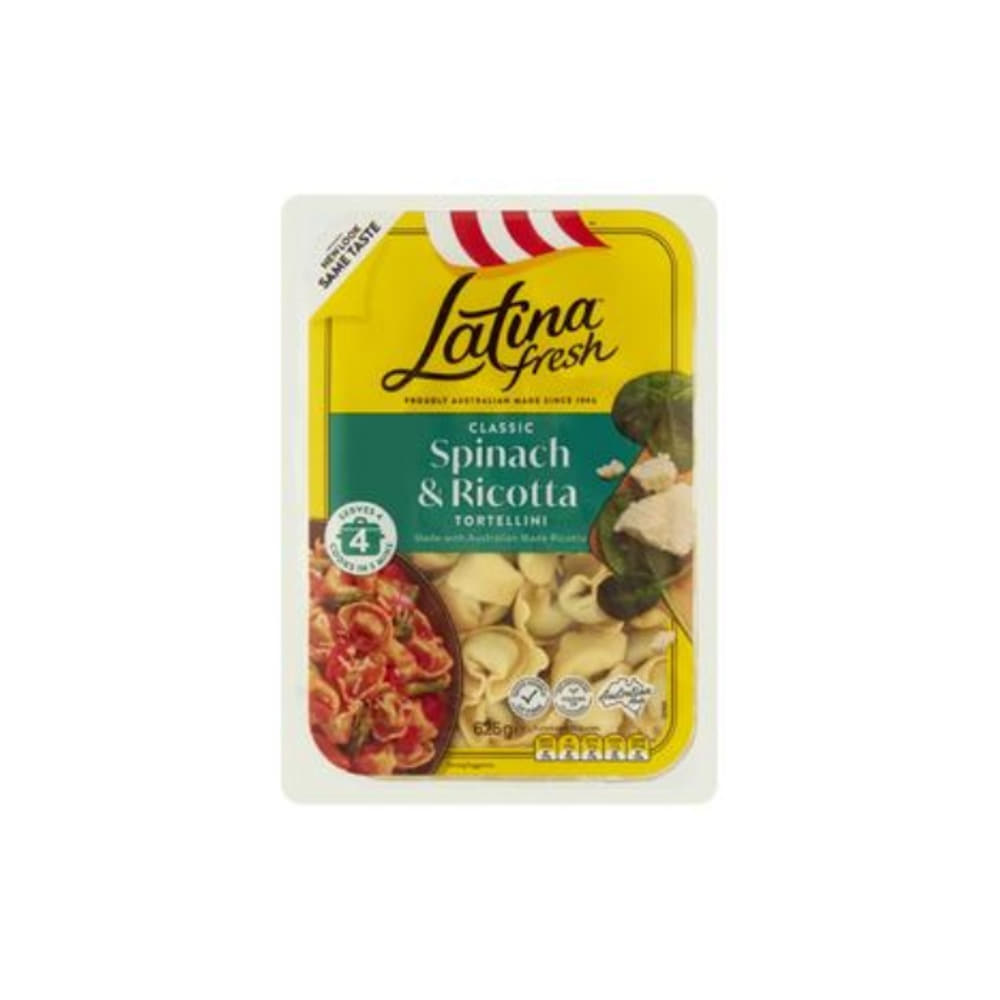 라티나 프레쉬 스피니치 &amp; 리코타 토텔리니 625g, Latina Fresh Spinach &amp; Ricotta Tortellini 625g