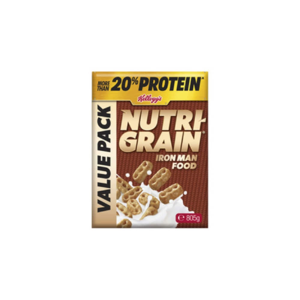 켈로그 누트리-그레인 프로틴 브렉퍼스트 시리얼 밸류 팩 805g, Kelloggs Nutri-Grain Protein Breakfast Cereal Value Pack 805g
