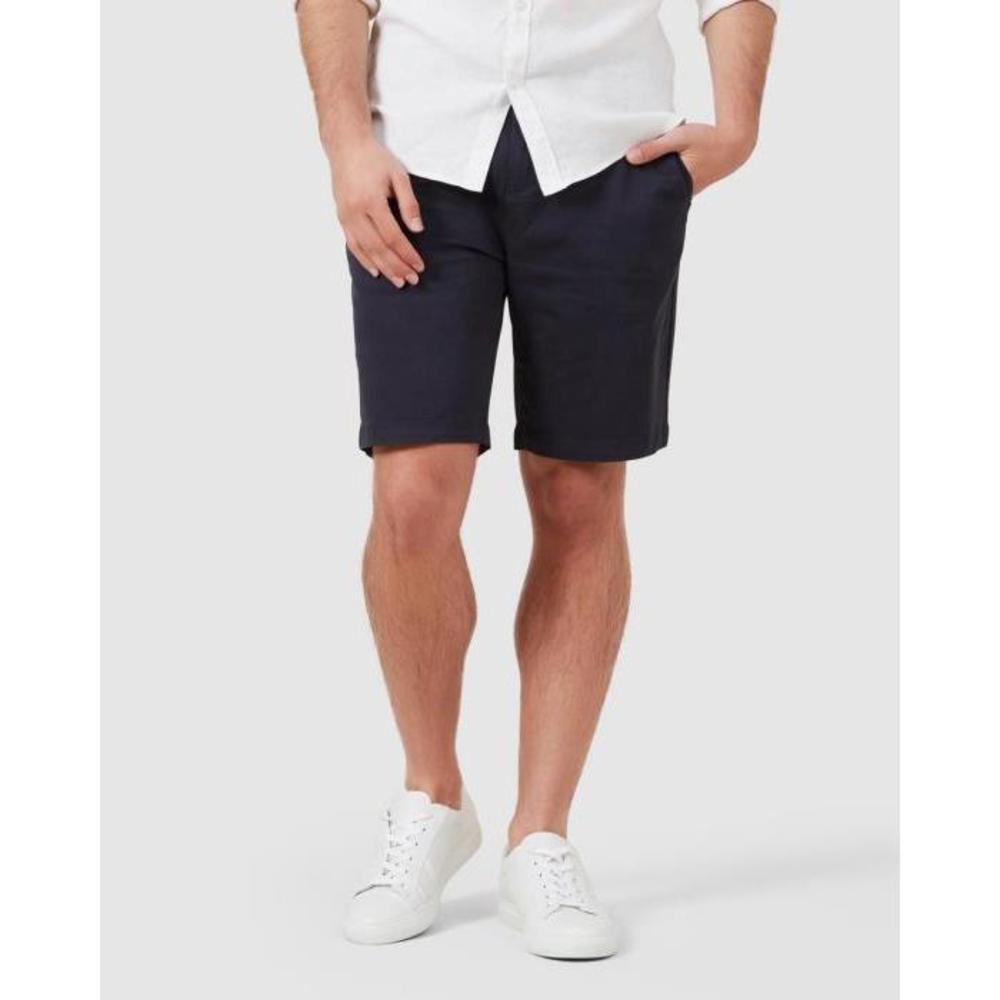 French Connection Relaxed Fit Stretch Chino Shorts FR605AA35OLW