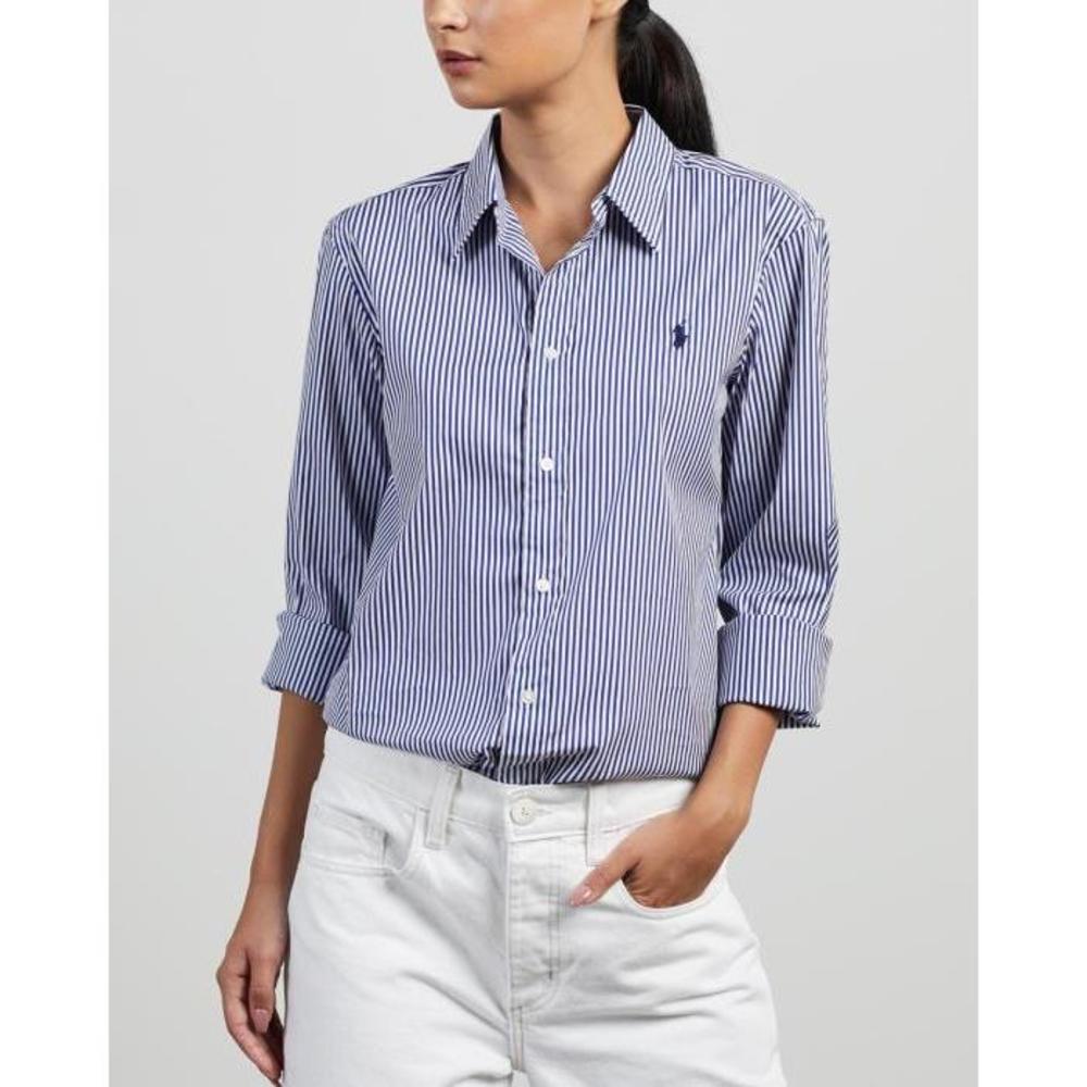 Polo Ralph Lauren Georgia Slim Long Sleeve Shirt PO951AA50LUB