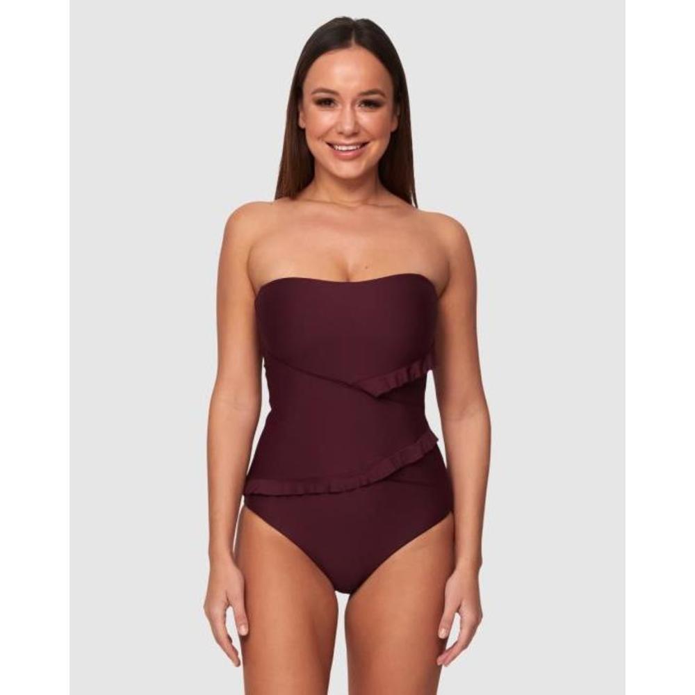 Monte and Lou ML Separates Spliced Bandeau One Piece MO268AA37EFY
