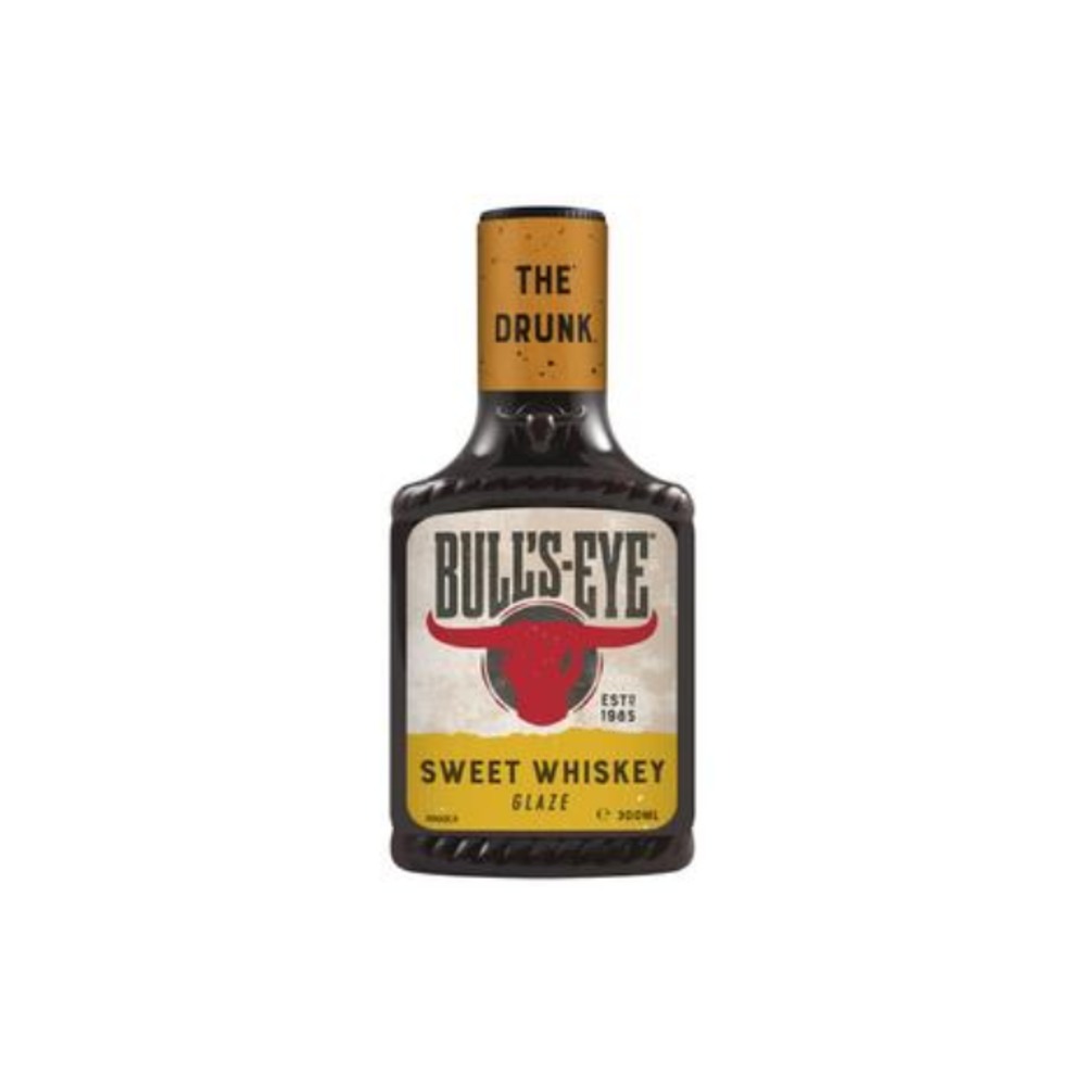 불즈아이 스윗 위스키 글레이즈 300ml, Bulls-Eye Sweet Whiskey Glaze 300mL