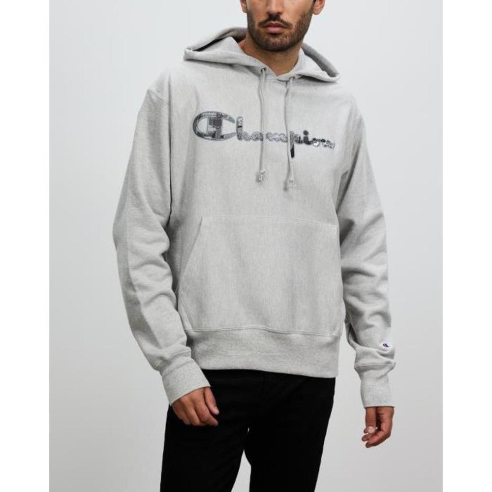 Champion THE ICONIC EXCLUSIVE - Tonal Marble Reverse Weave Hoodie CH336AA16ZPR