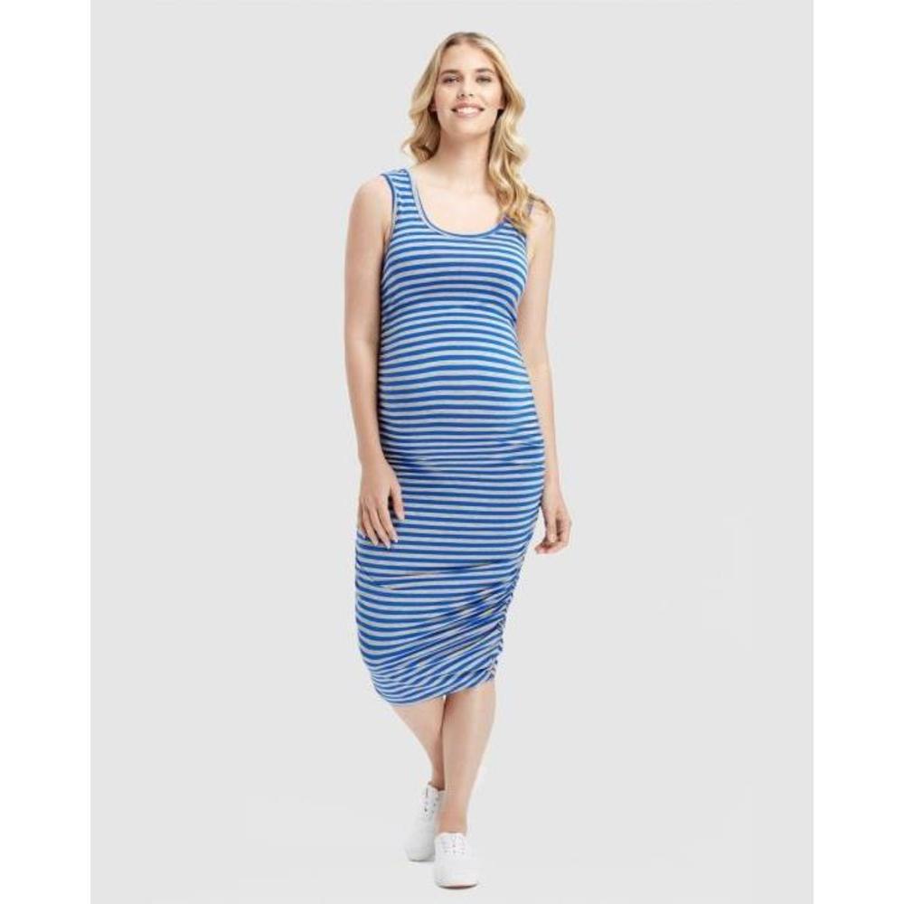 Bamboo Body Ruched Tank Dress BA891AA40DNF