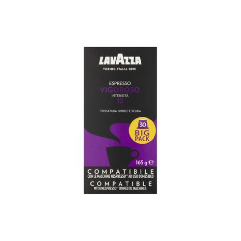 라바짜 에스프레소 캡슐 비고로소 30 팩, Lavazza Espresso Capsules Vigoroso 30 pack