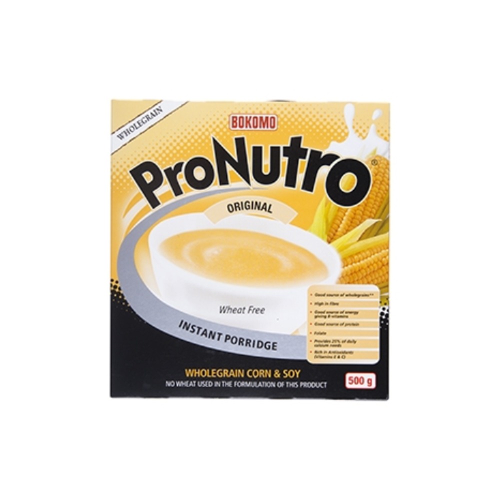 보코모 프로 누트로 오리지날 인스턴트 포릿지 시리얼 500g, Bokomo Pro Nutro Original Instant Porridge Cereal 500g