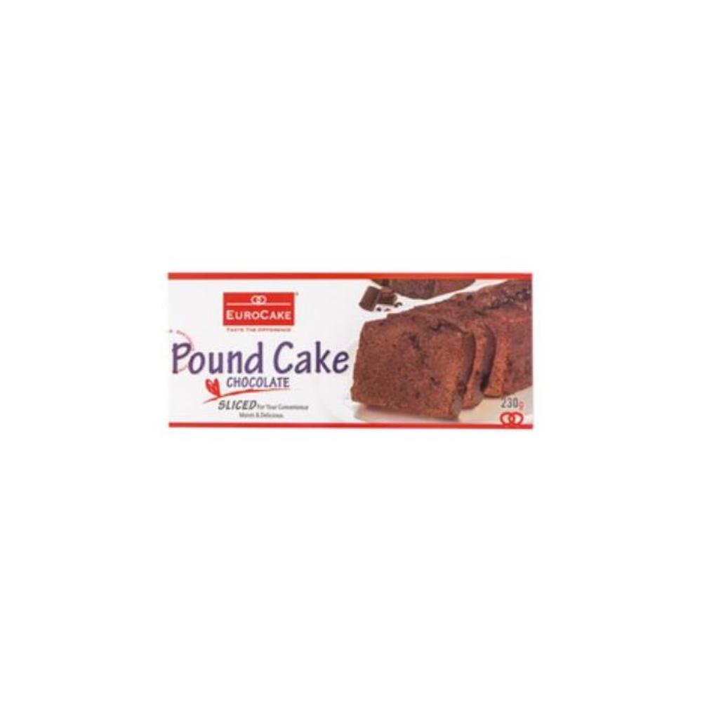 Eurocake Pound Cake Chocolate Sliced 220g