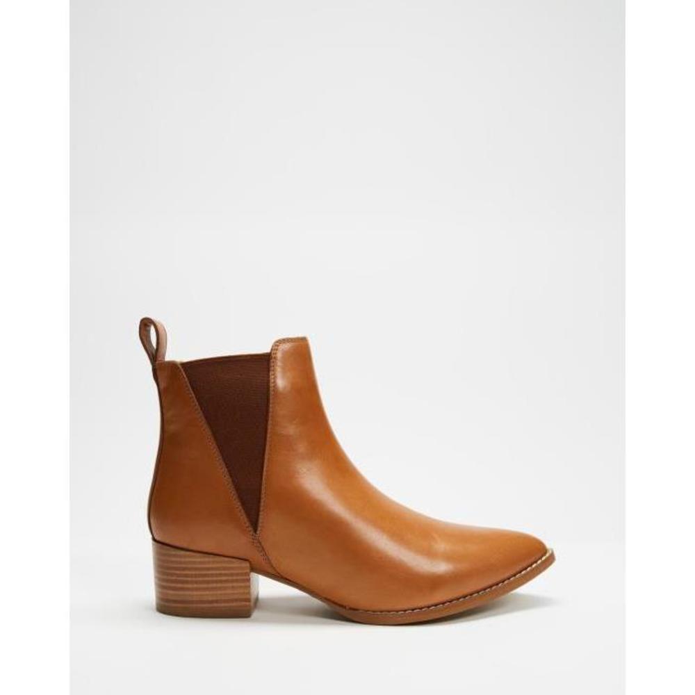 Atmos&amp;Here Mateo Leather Ankle Boots AT049SH81RUO