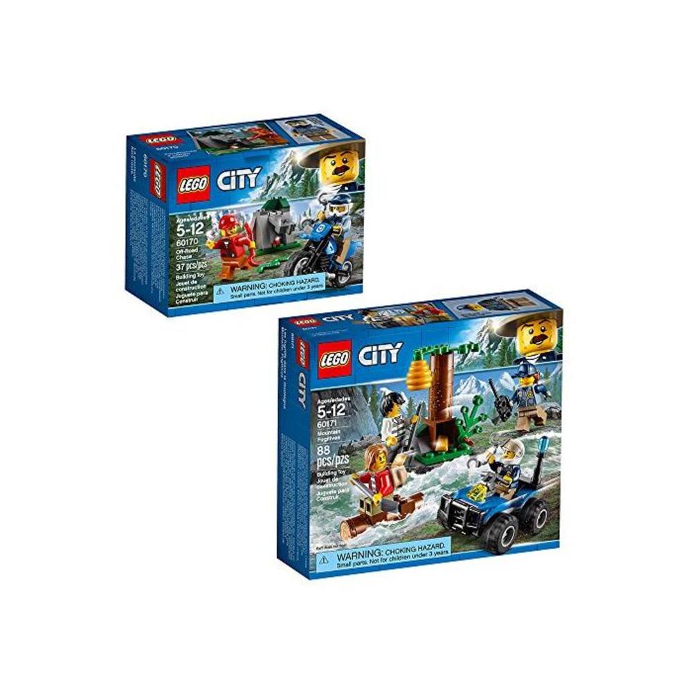 LEGO 레고 시티 경찰 시티 경찰 Bundle 빌딩 Kit (125 Pieces) B0788GFPM1