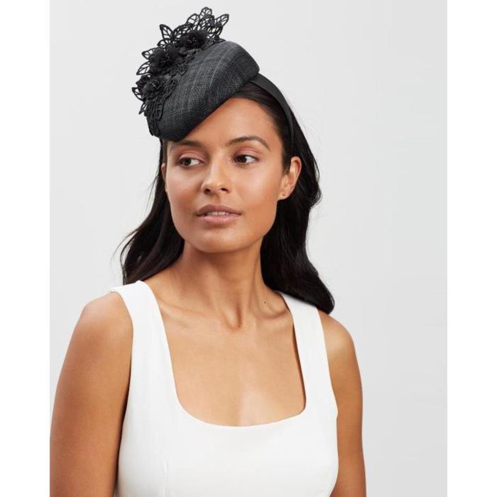 Fillies Collection Pillbox Fascinator with Lace Trim FI719AC30USZ
