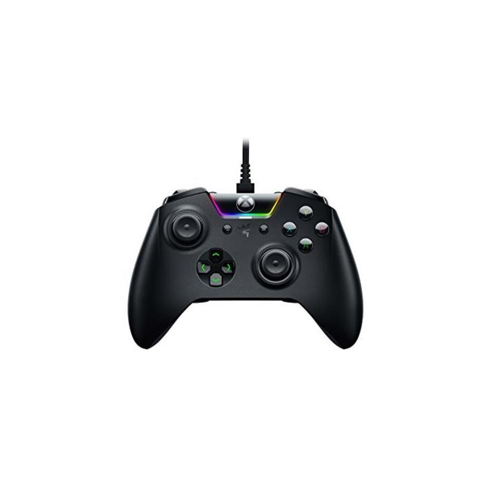 Razer Wolverine Tournament Edition: 4 Remappable Multi-Function Buttons - Hair Trigger Mode - Razer Chroma Lighting - Gaming Controller works with Xbox One and PC B076ZC7KQM