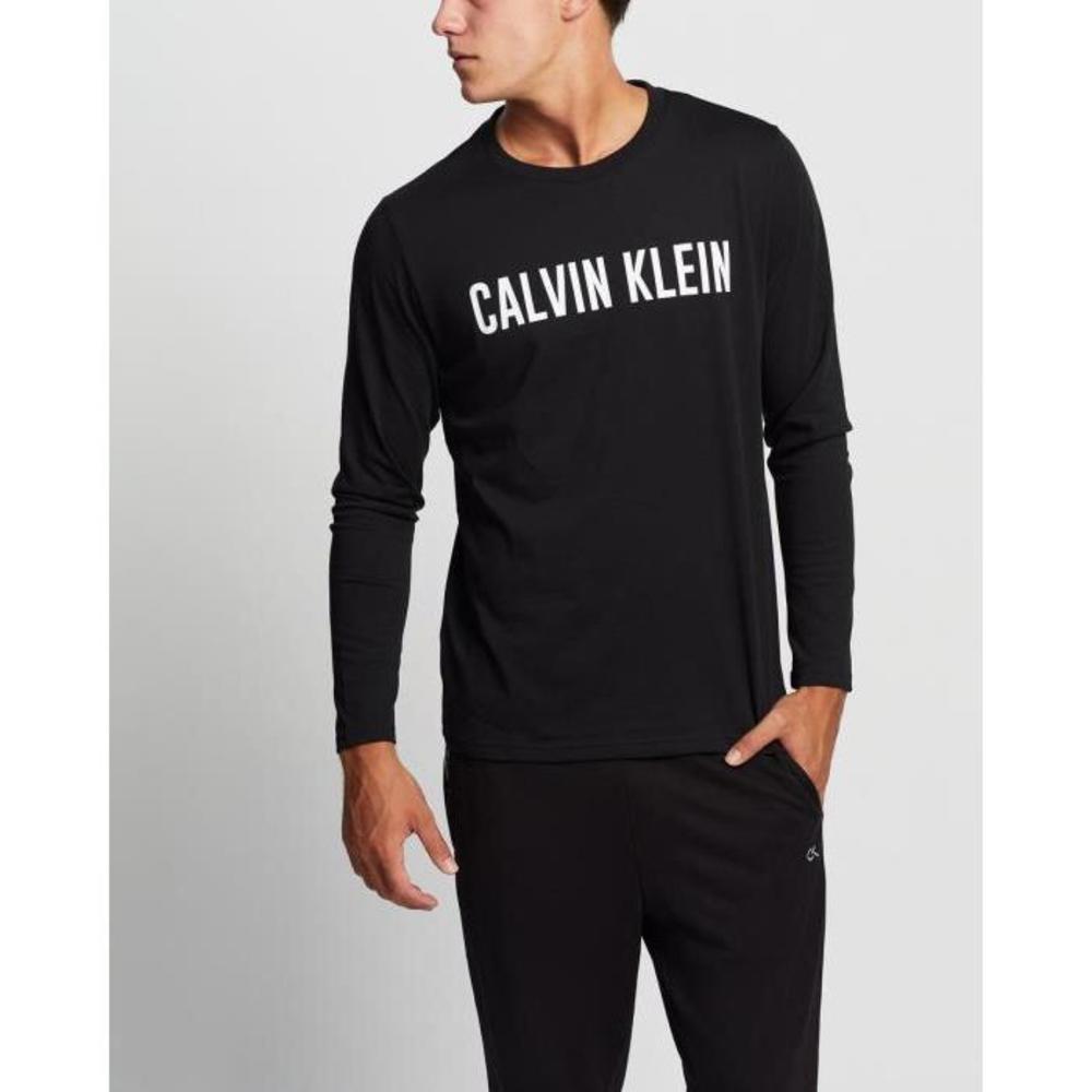 Calvin Klein Performance Linear Logo LS Tee CA390SA68NQD