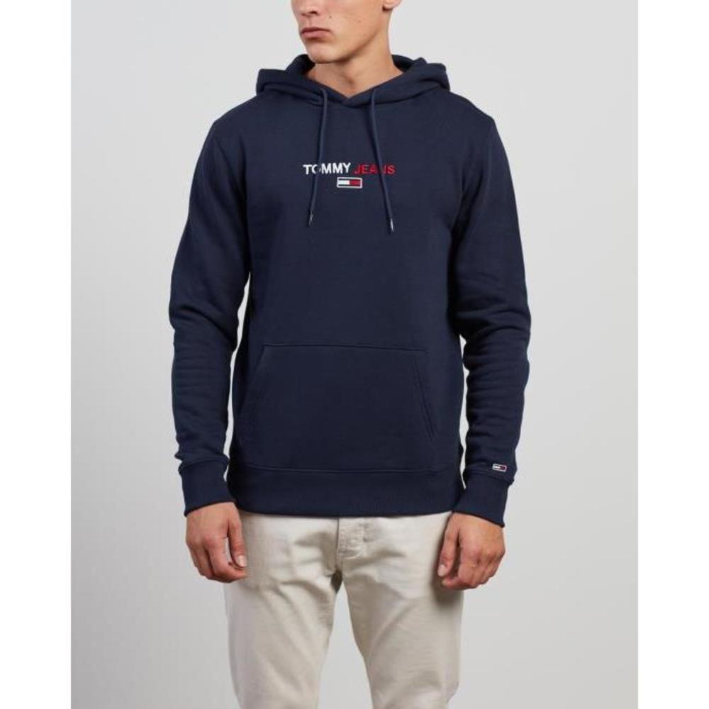 Tommy Jeans TJM Linear Logo Hoodie TO554AA58VSV