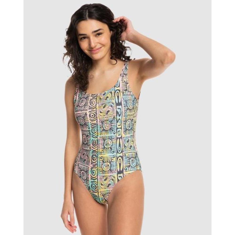 Quiksilver Womens Classic Recycled One-Piece Swimsuit QU019AA05GMO