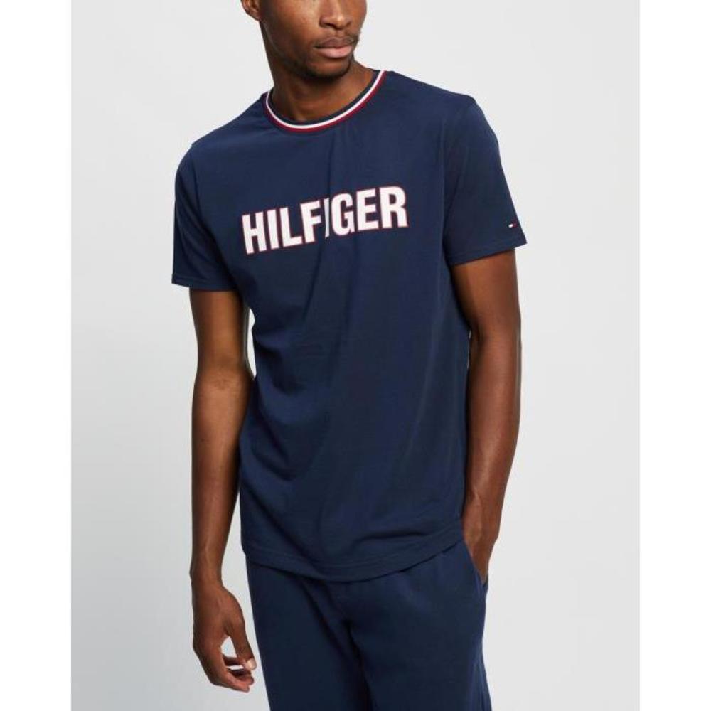 Tommy Hilfiger Signature Collar Logo T-Shirt TO336AC98LHD