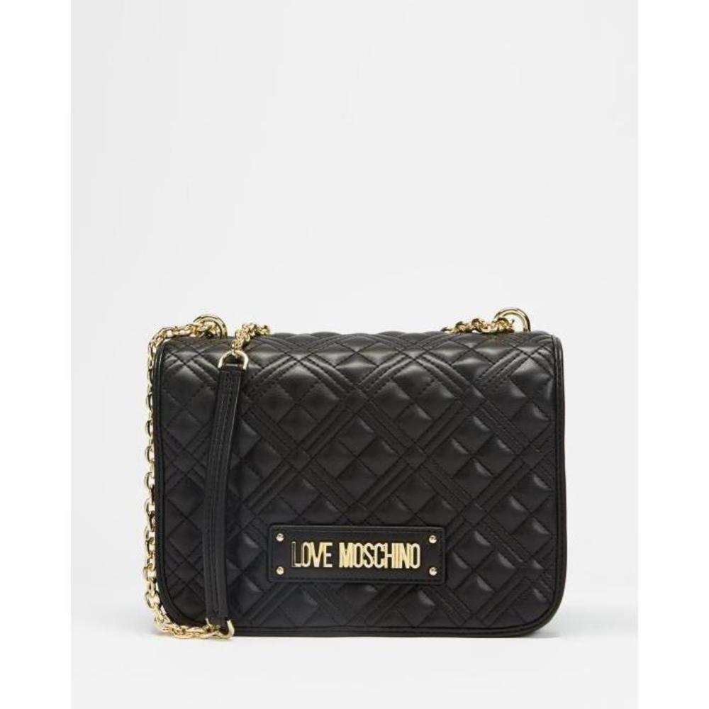 LOVE MOSCHINO Quilted Soft Shoulder Bag LO854AC17SNQ