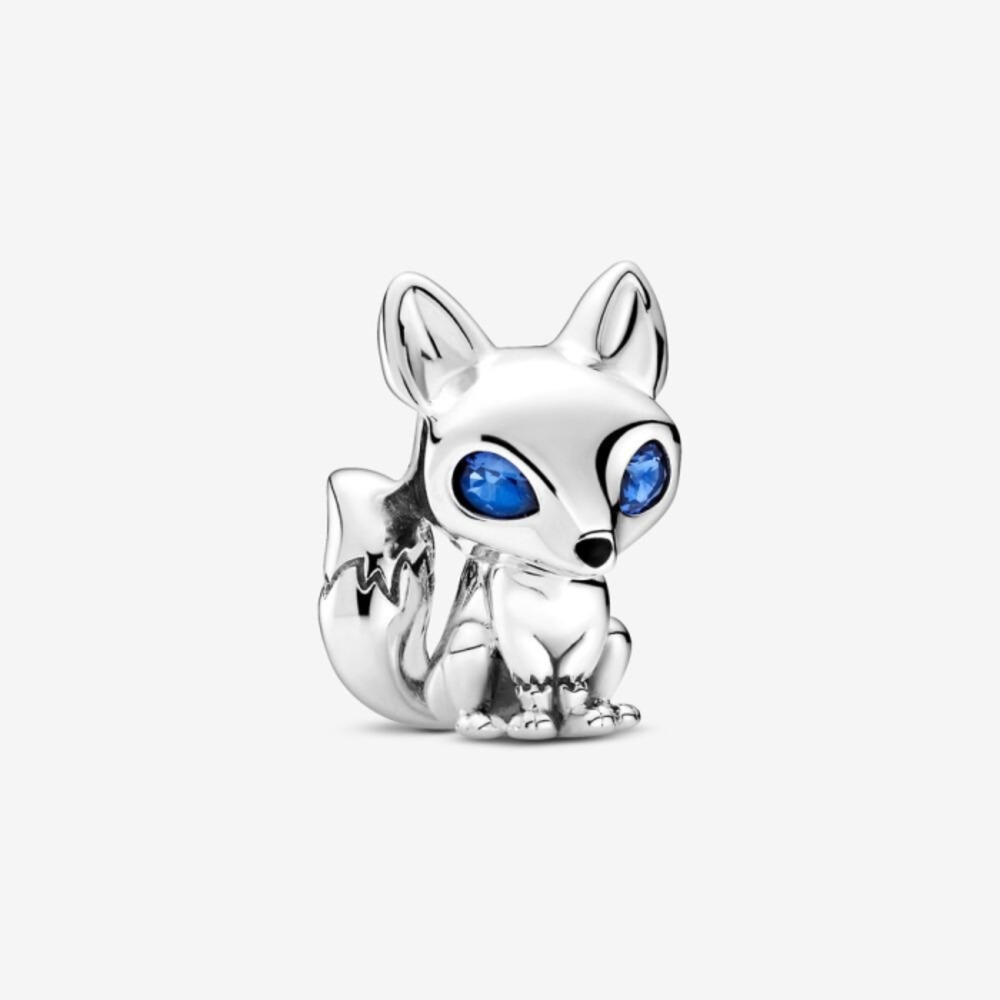 Blue-Eyed Fox Charm 799096C01