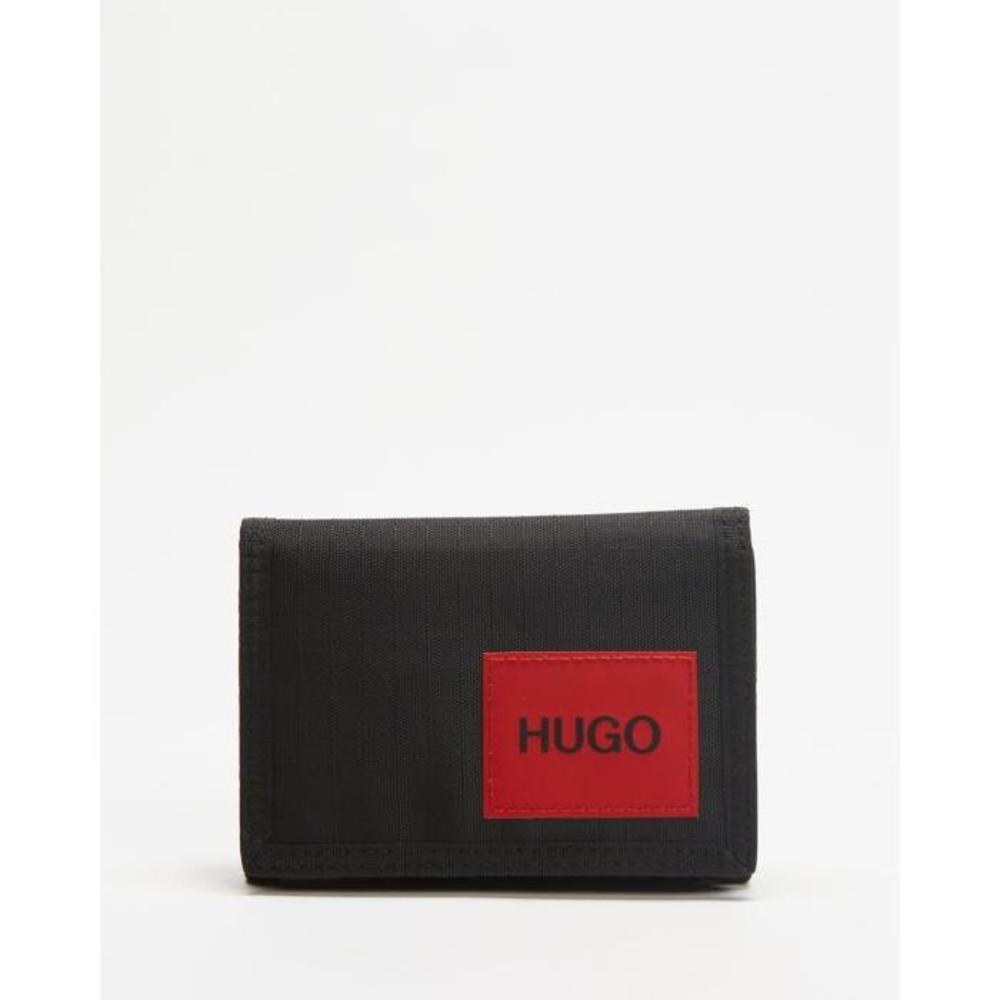HUGO Kombinat Ripstop Trifold Wallet HU371AC25SAC